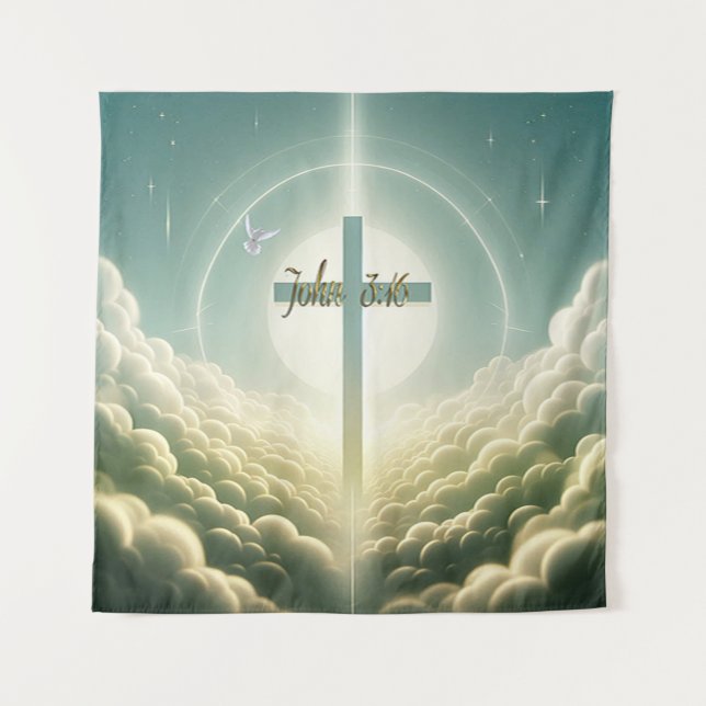 Tapete De Parede Cruz Celestial (Frente)