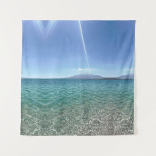 Tapete De Parede Crystal Water View Blue Sky Beach Vibe Peaceful