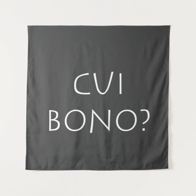 Tapete De Parede Cui bono (Frente)