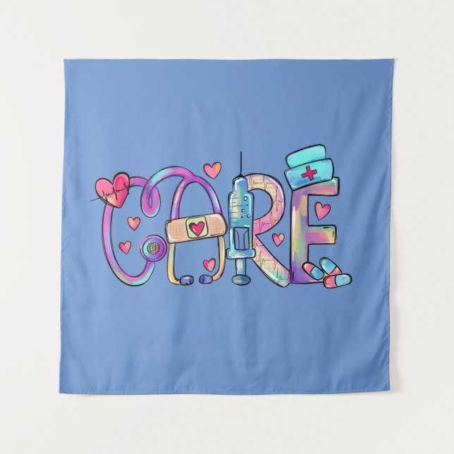 Tapete De Parede Cuidador (Frente)