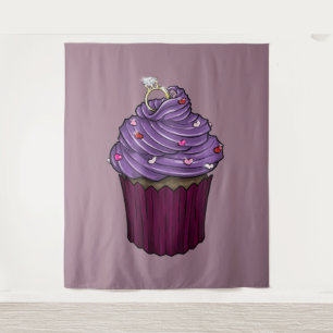Tapete De Parede Cupcake de proposta doce