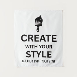 Tapete De Parede Custom 34x40" Personalized Company Tapestry