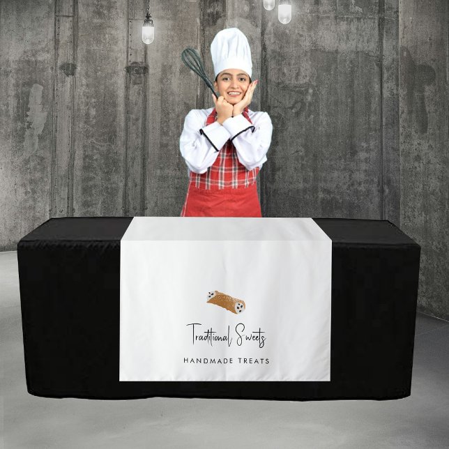 Tapete De Parede Custom Modern Business Table Runner Banner Sweets (Custom Modern Business Table Runner Banner Sweets Tapestry)