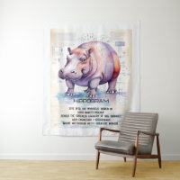 Cute Hippopotamus