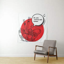 Tapete De Parede Cute Kawaii Ramen - Funny Japanese Food