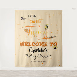 Tapete De Parede Cute Sweet Honey and Kawaii Eyeball Text Backdrop