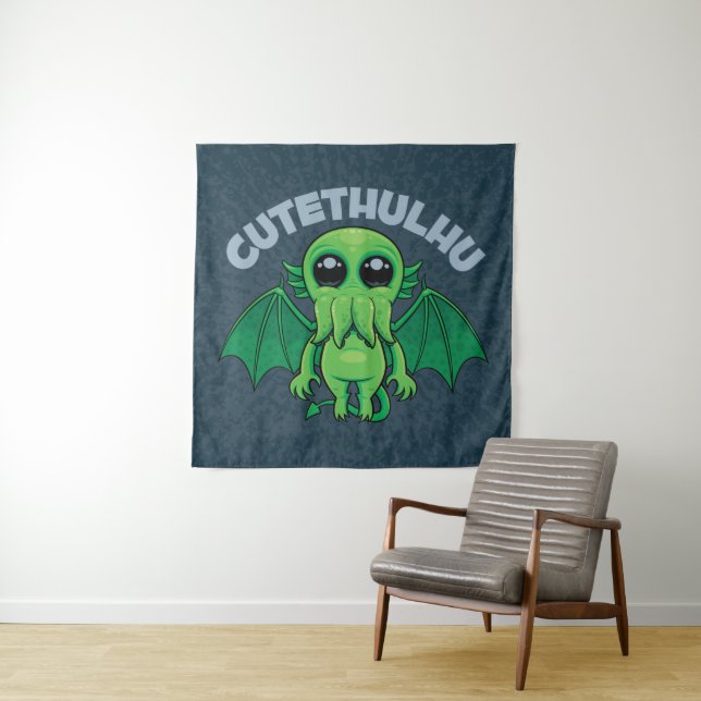 Tapete De Parede Cutethulhu (In Situ)