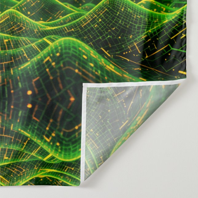 Tapete De Parede Cyber Profundo (Detalhe)