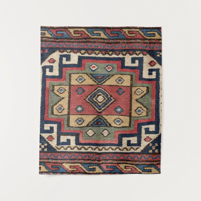 Tapete De Parede Dallas - Estrela Solitária Azul-Vermelha Ocidental (Frente)