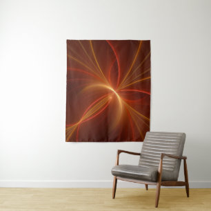 Tapete De Parede Dançar Com A Arte Fractal Moderna Abstrato