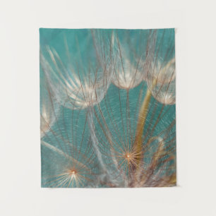 Tapete De Parede Dandelion branco em fotografia fechada