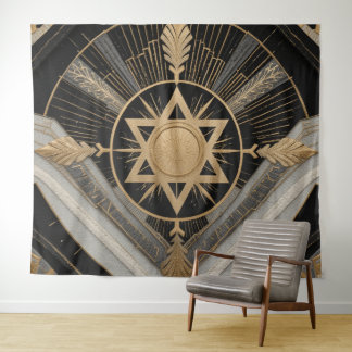 Tapete De Parede David Star