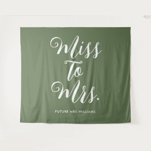 Tapete De Parede De Senhorita para Senhora Banner Retro Moderno Des