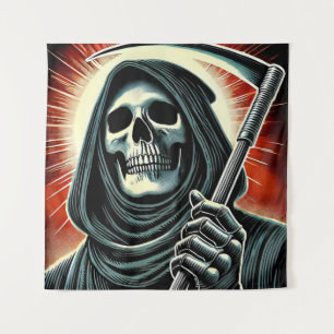 Tapete De Parede death character illustration