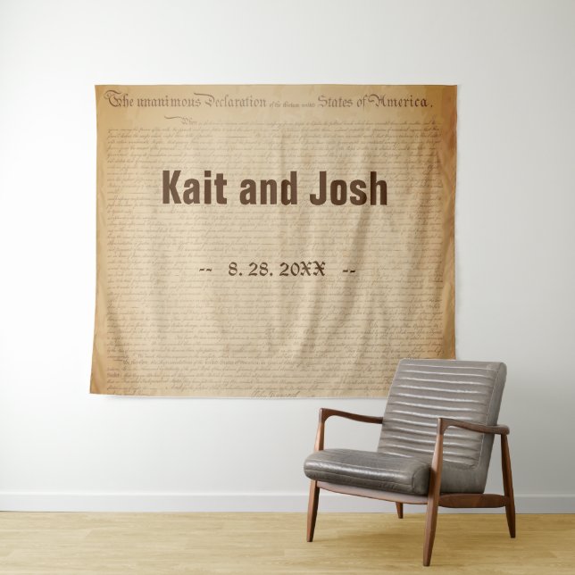 Tapete De Parede Declaração de Independência 📜 Parceiros Histórico (In Situ (Horizontal))