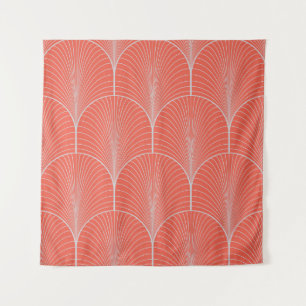 Tapete De Parede Deco de arte de cinza vermelha, papel de parede de