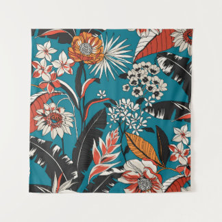 Tapete De Parede Deco Floral Artístico: Padrão Vintage Invisível