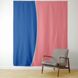 Tapete De Parede DECOR_Room CUTE _PINK_BLUE_BLACK_RMDESIGNFLO55