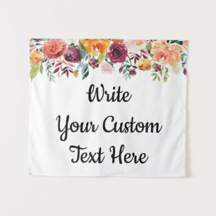 Tapete De Parede Decoração de Fundo de Casamento Boho de Outono Ade