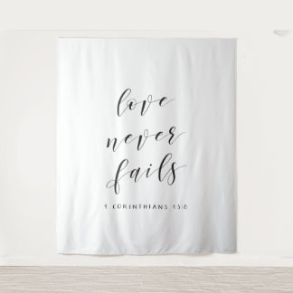 Tapete De Parede Decoração de fundo de casamento cristão para cerim