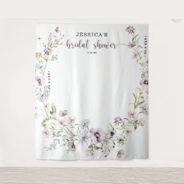 Tapete De Parede Decoração de Fundo de Cena para Chá de Noiva com F