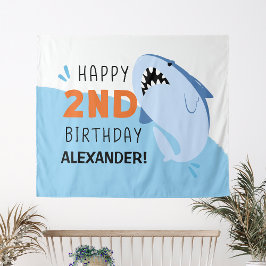 Tapete De Parede Decoração personalizada para festa de 2º aniversár