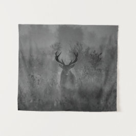 Tapete De Parede Deer In The Mist