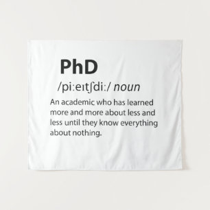 Tapete De Parede Definição de Dicionário Engraçado PhD