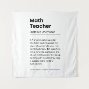 Tapete De Parede Definição de Professores de Matemática, Apreciação