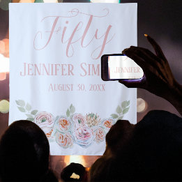 Tapete De Parede Delicar blush feminino Cabine fotográfica