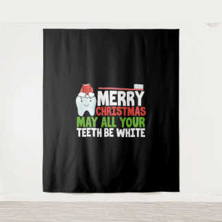 Tapete De Parede Dentista de Natal camisa dentária de Natal