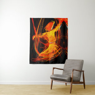 Tapete De Parede Dervixe Giratório Sufi Místico – Arte Abstrata