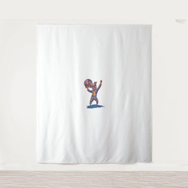 Tapete De Parede Desco Dog Delight - Festa 70 Engraçada (Frente)