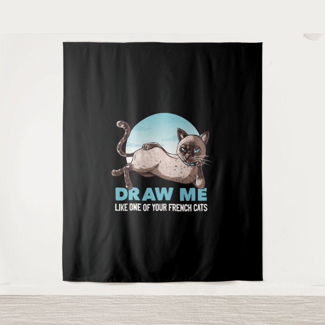 Tapete De Parede Desenhar-Me Como Uma De Suas Garotas Francesas Eng (Frente)