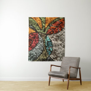 Tapete De Parede Desenho de outono de punção de agulha/modo abstrat