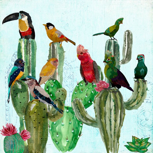 TAPETE DE PAREDE DESERT OWLS (Criador carregado)