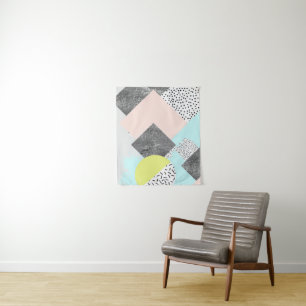 Tapete De Parede Design abstrato geométrico de Scandi
