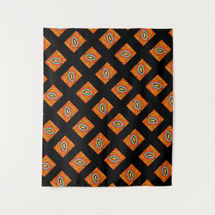 TAPETE DE PAREDE DESIGN AFRO ART ABORIGINAL TYPE