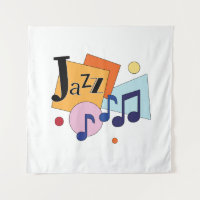 Design de Arte Moderna Colorida Jazz