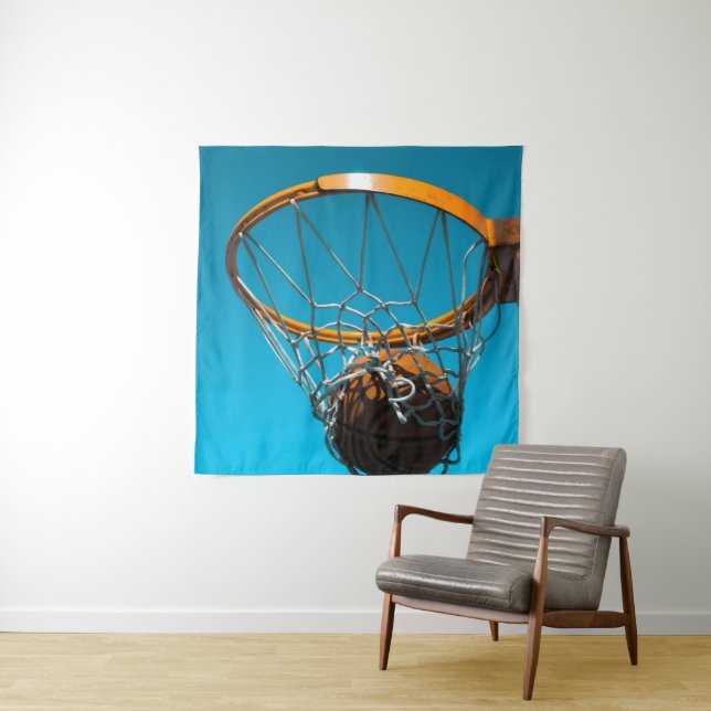 Tapete De Parede Design de Basquete Incrível (In Situ)