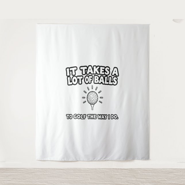 Tapete De Parede Design de Camisa T do Golf Lover (Frente)