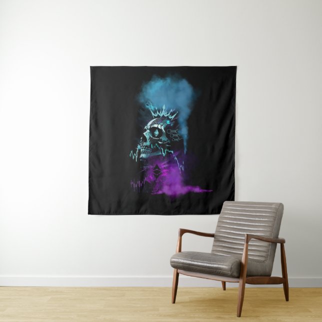 Tapete De Parede Design de Fantasia | Criptomoeda | Ethereum (In Situ)