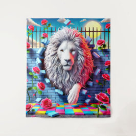 Tapete De Parede Design de leão