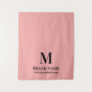 Tapete De Parede Design de marcação de mesa com logotipo de negócio