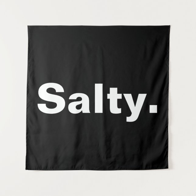Tapete De Parede design de minimalismo salgado de uma palavra (Frente)