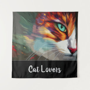 Tapete De Parede Design de Olho de Gato