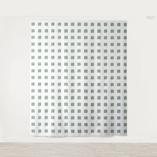 Tapete De Parede Design de Padrão Cruzado de Filigrana Verde