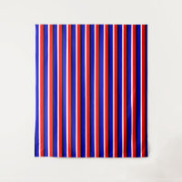 Design de Padrão de Faixa Azul Vermelha