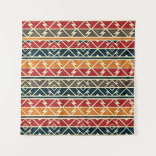 Tapete De Parede Design de padrão tradicional africano sem costura