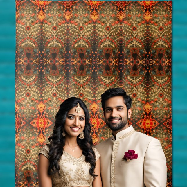 Tapete De Parede Design de têxtil anti-índio (Criador carregado)